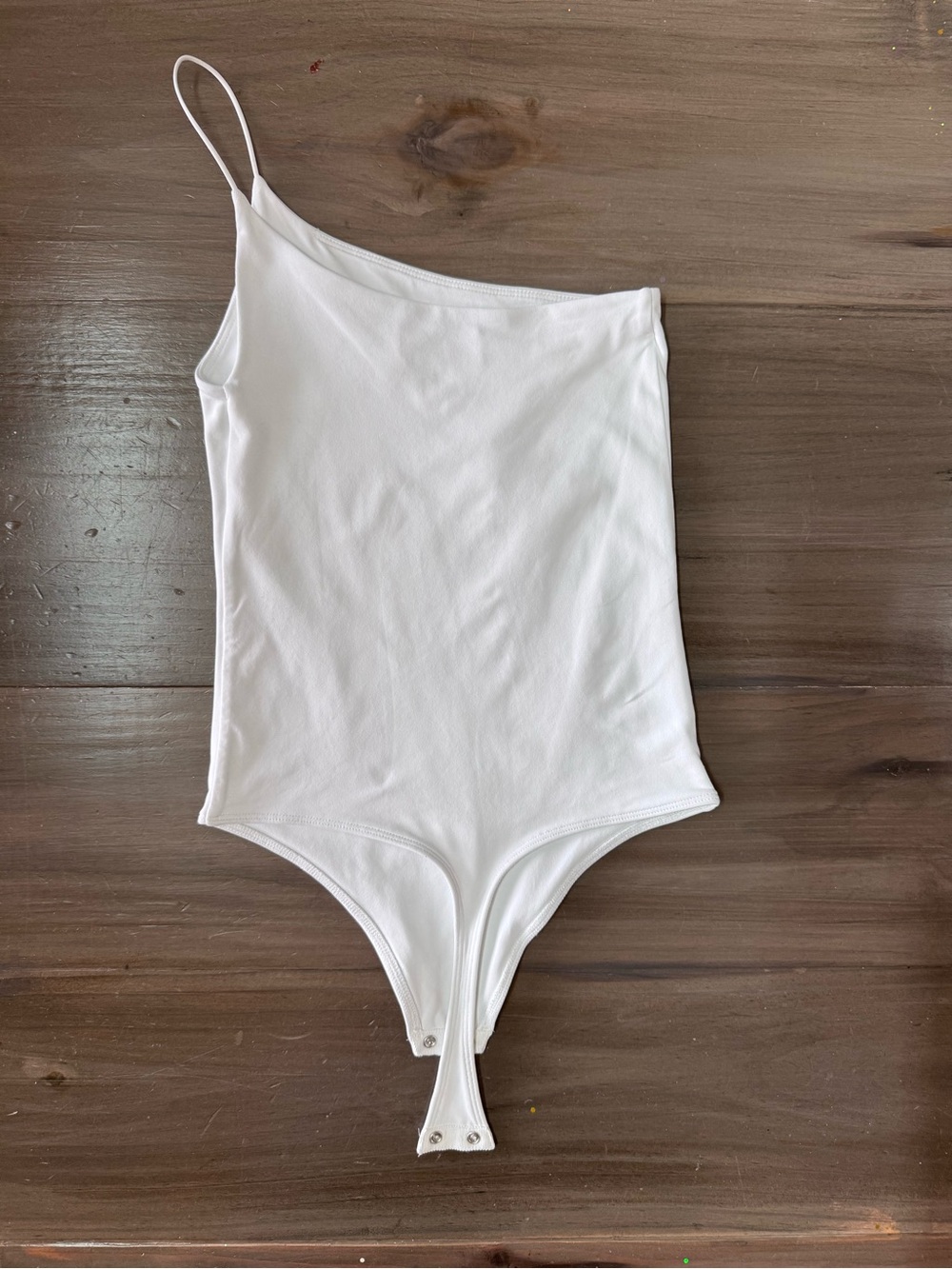 Aritzia Babaton One Shoulder Body Contour Bodysuit Women’s XS Crisp White - Picture 7 of 7